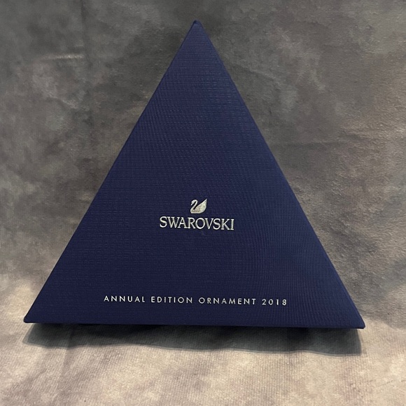 Swarovski Clear Crystal Snowflake Annual Edition Christmas Ornament 2018 - Picture 6 of 7